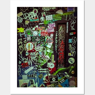 Green Sticker Art Graffiti Tag NYC Posters and Art